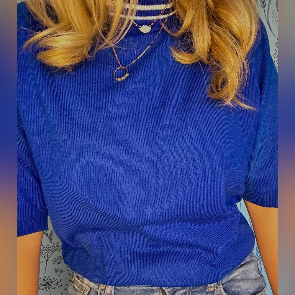 vintage high neck shirt👕